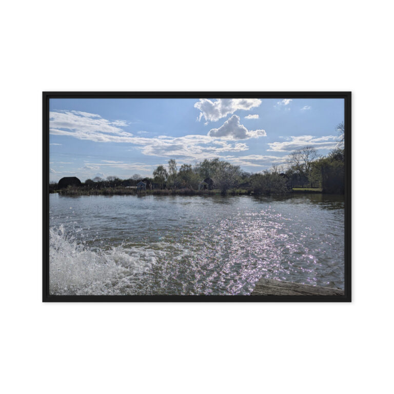 seven acre farm framed canvas