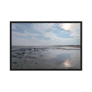hirel french coast framed canvas